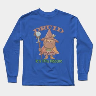 druid its my nature Long Sleeve T-Shirt